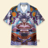 Chemise Hawaïenne Dragon Ball Super Goku Ultra Instinct Trippy