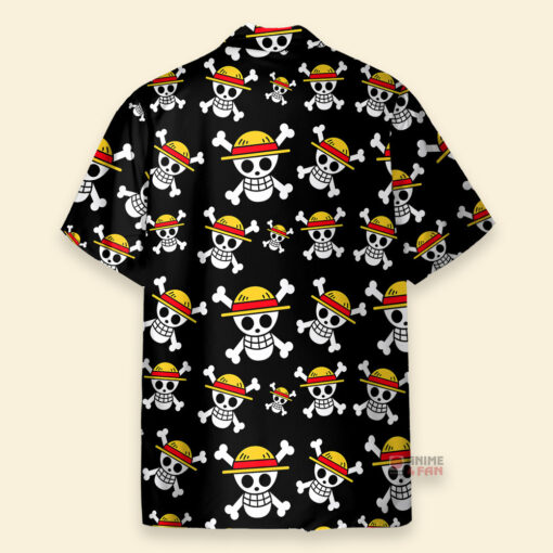 Chemise Hawaïenne Logo du pirate Luffy One Piece – Image 2