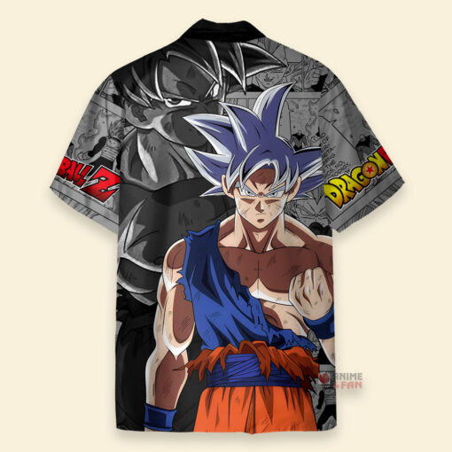 Chemise Hawaïenne Dragon Ball Goku Ultra Instinct V02 – Image 2