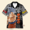 Chemise Hawaïenne Dragon Ball Goku Ultra Instinct V02