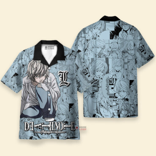 Chemise Hawaïenne Death Note Nate River – Image 3