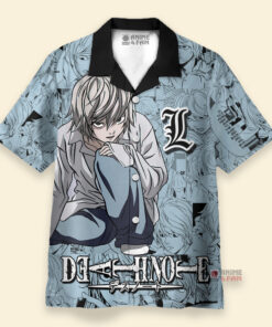 Chemise Hawaïenne Death Note Nate River