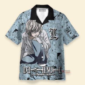 Chemise Hawaïenne Death Note Nate River