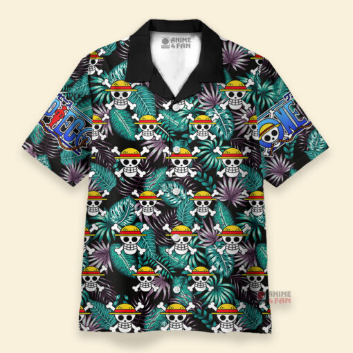 Chemise Hawaïenne Symbole du Monkey D. Luffy One Piece