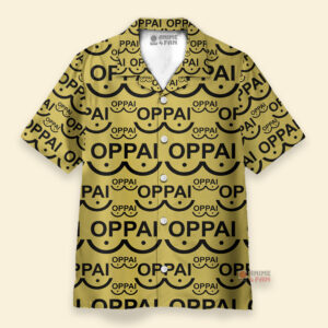Chemise Hawaïenne One Punch Man Saitama Oppai