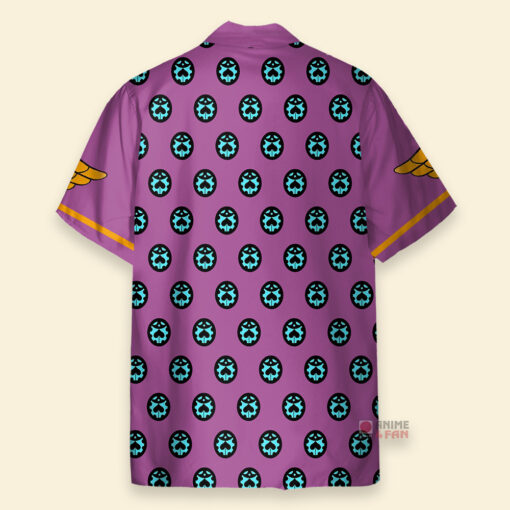 Chemise Hawaïenne Jojo's Bizarre Adventure Giorno Giovanna Anime – Image 2