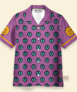 Chemise Hawaïenne Jojo's Bizarre Adventure Giorno Giovanna Anime
