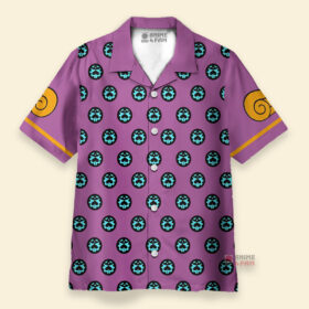 Chemise Hawaïenne Jojo’s Bizarre Adventure Giorno Giovanna Anime