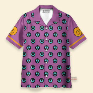 Chemise Hawaïenne Jojo's Bizarre Adventure Giorno Giovanna Anime