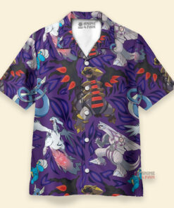 Chemise Hawaïenne Pokémon de type Dragon