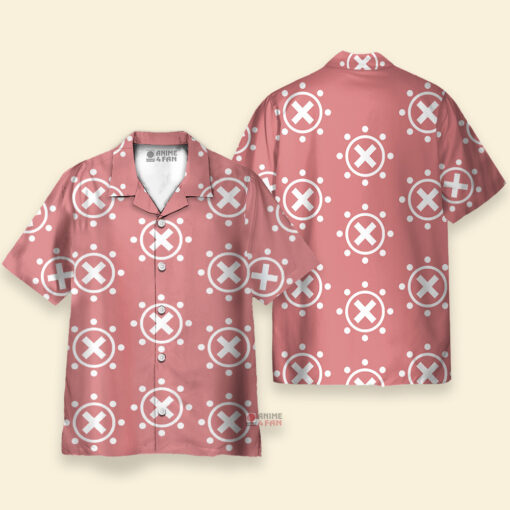 Chemise Hawaïenne Logo Chopper One Piece Rose – Image 3