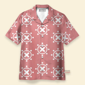 Chemise Hawaïenne Logo Chopper One Piece Rose