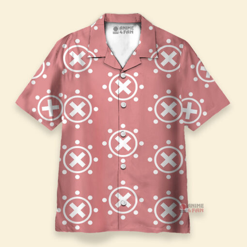 Chemise Hawaïenne Logo Chopper One Piece Rose