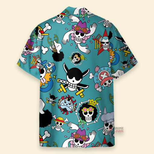 Chemise Hawaïenne One Piece Strawhats Jolly Roger – Image 2