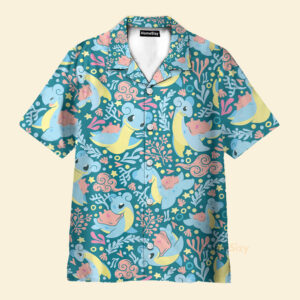 Chemise Hawaïenne Modèle sans couture Pokémon Lokhlass