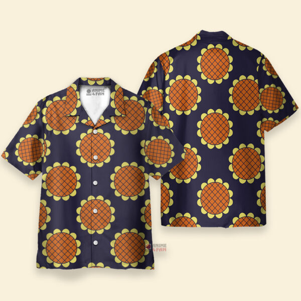 Chemise Hawaïenne One Piece Monkey D. Luffy Dressrosa – Image 3