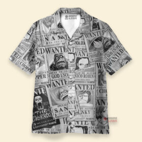 Chemise Hawaïenne One Piece Aloha Strawhat