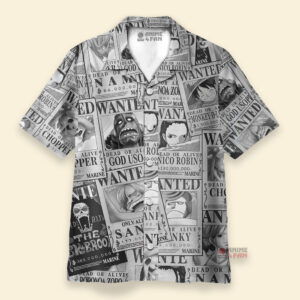 Chemise Hawaïenne One Piece Aloha Strawhat