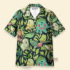 Chemise Hawaïenne Démarreurs de type Pokémon Herbe