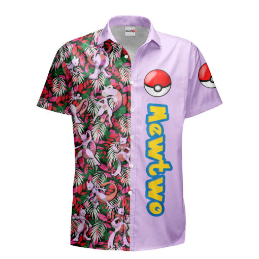 Chemise Hawaïenne Pokemon Mewtwo – Image 2