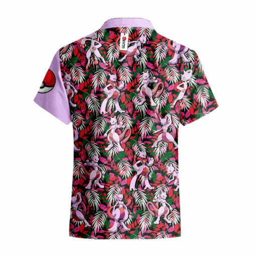 Chemise Hawaïenne Pokemon Mewtwo – Image 3