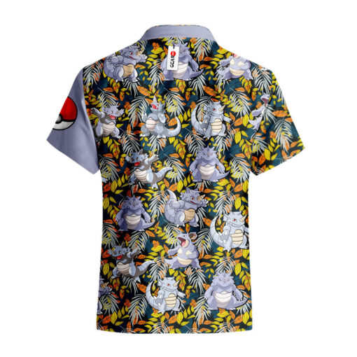 Chemise Hawaïenne Pokemon Rhinoféros - Rhydon – Image 3