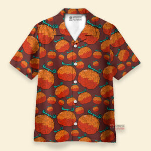 Chemise Hawaïenne One Piece Mera Mera no Mi