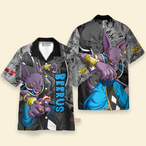 Chemise Hawaïenne Dragon Ball Beerus – Image 3