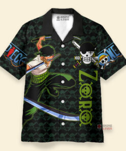 Chemise Hawaïenne One Piece Roronoa Zoro Sword