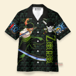 Chemise Hawaïenne One Piece Roronoa Zoro Sword