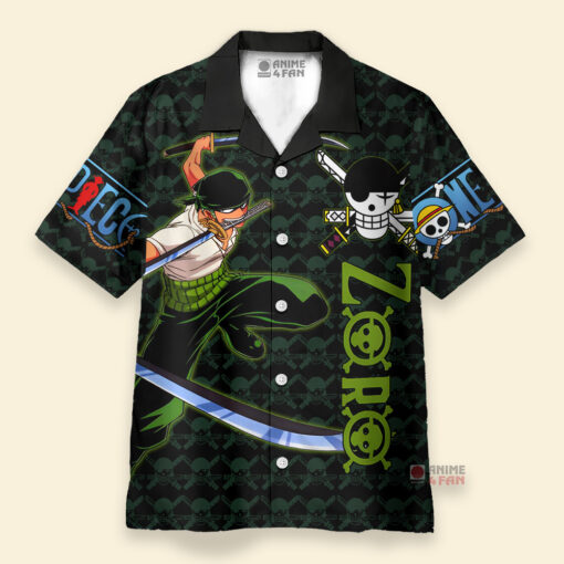 Chemise Hawaïenne One Piece Roronoa Zoro Sword