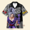 Chemise Hawaïenne Dragon Ball Gohan Bête