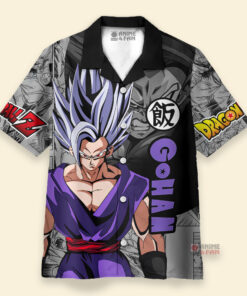 Chemise Hawaïenne Dragon Ball Gohan Bête