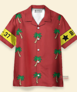 Chemise Hawaïenne Franky One Piece Rouge