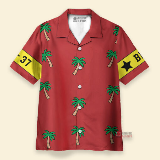 Chemise Hawaïenne Franky One Piece Rouge