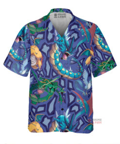 Chemise Hawaïenne Pokémon Type Volant