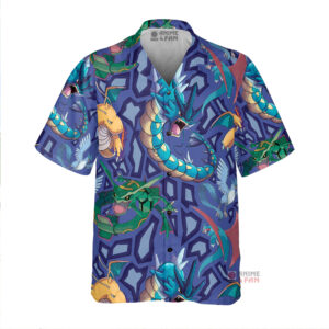Chemise Hawaïenne Pokémon Type Volant