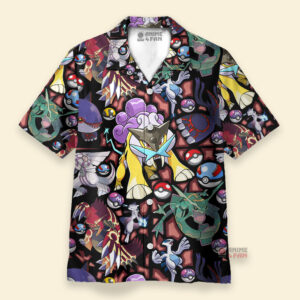 Chemise Hawaïenne Pokémon Légendaire