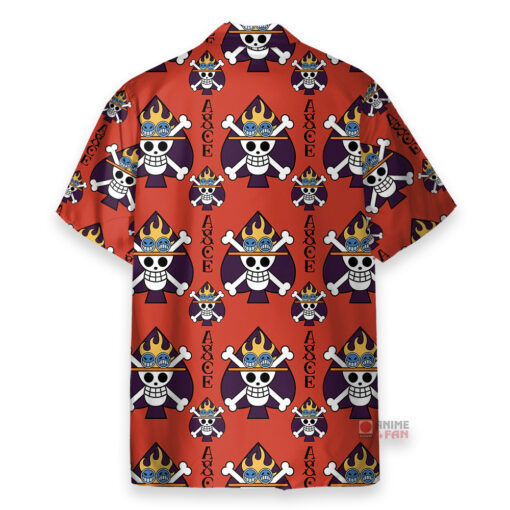 Chemise Hawaïenne One Piece Portgas D. Ace Jolly Roger – Image 2