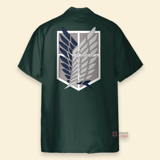 Chemise Hawaïenne L'Attaque des Titans Scouting Regiment Wings – Image 2