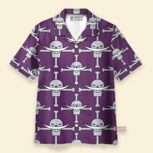 Chemise Hawaïenne One Piece Whitebeard Jolly Roger