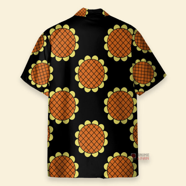 Chemise Hawaïenne One Piece Monkey D. Luffy Noir Dressrosa – Image 2