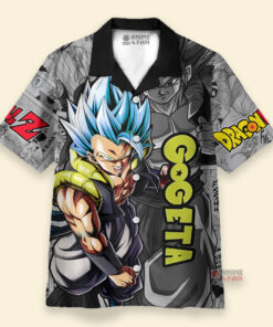 Chemise Hawaïenne Dragon Ball Gogeta