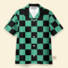 Chemise Hawaïenne Demon Slayer Tanjiro Kamado Karo