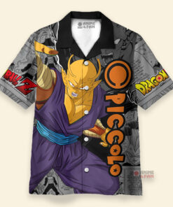 Chemise Hawaïenne Dragon Ball Piccolo Orange