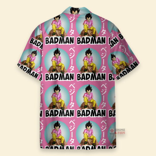 Chemise Hawaïenne Dragon Ball Vegeta Badman – Image 2