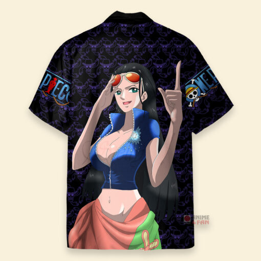 Chemise Hawaïenne One Piece Nico Robin Sexy – Image 2