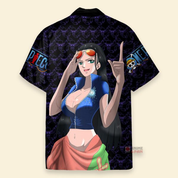 Chemise Hawaïenne One Piece Nico Robin Sexy – Image 2