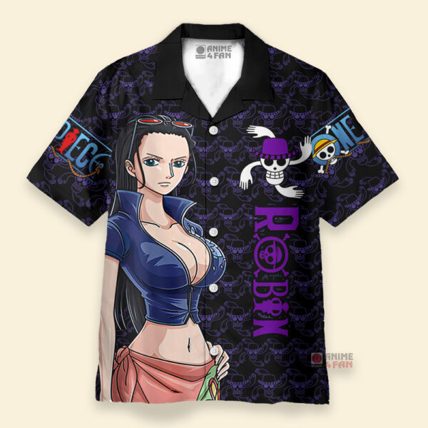Chemise Hawaïenne One Piece Nico Robin Sexy