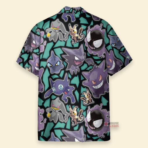 Chemise Hawaïenne Pokémon Fantôme – Image 2